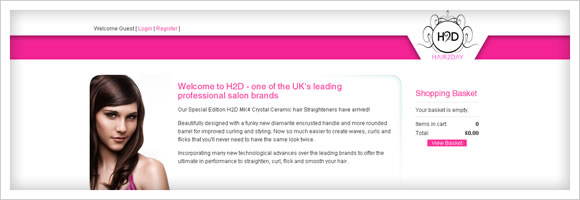 H2D Hair Straighteners