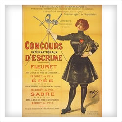 Paris 1900 Olympic Games poster