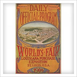 St. Louis 1904 Olympic Games poster